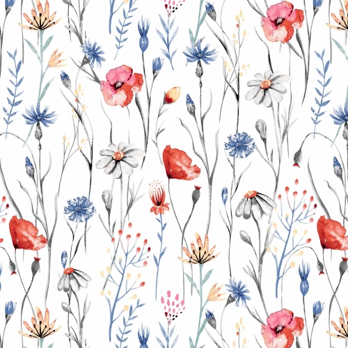 TKANINA 100% BAWEŁNA 160cm BAWEŁNIANA DRUK 0.5MB MATERIAŁ WZORY DRUKI