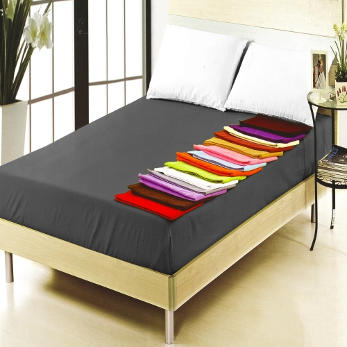 PRZEŚCIERADŁO TRADYCYJNE 160x200 BEZ GUMKI 100% BAWEŁNA PREMIUM GRAFIT