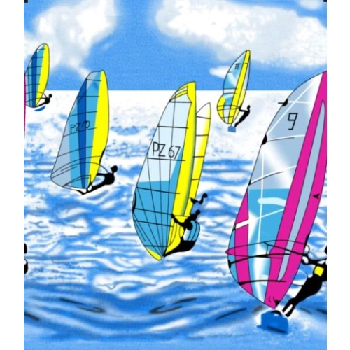 TKANINA PARAWANOW  NA PARAWAN PLAŻOWY 80cm