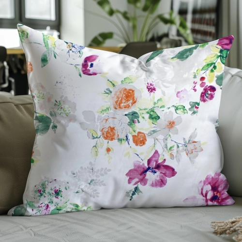 POSZEWKA DEKORACYJNA 50x60cm SATYNA BAWEŁNIANA NA PODUSZKĘ POŚCIELOWA