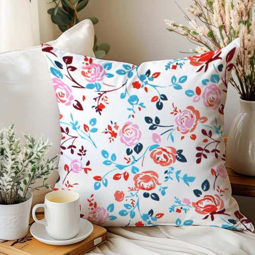 POSZEWKA DEKORACYJNA 40x40 JASIEK SATYNA BAWEŁNIANA NA PODUSZKĘ