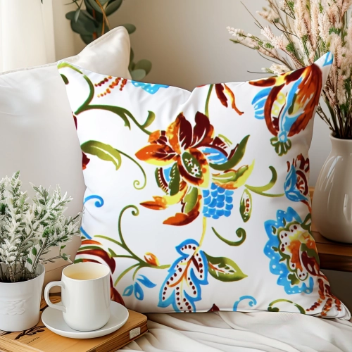 POSZEWKA DEKORACYJNA 40x40 JASIEK SATYNA BAWEŁNIANA NA PODUSZKĘ