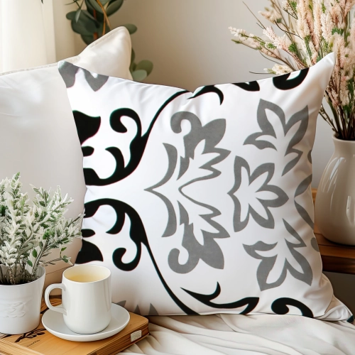 POSZEWKA DEKORACYJNA 45x45 JASIEK SATYNA BAWEŁNIANA NA PODUSZKĘ POŚCIELOWA