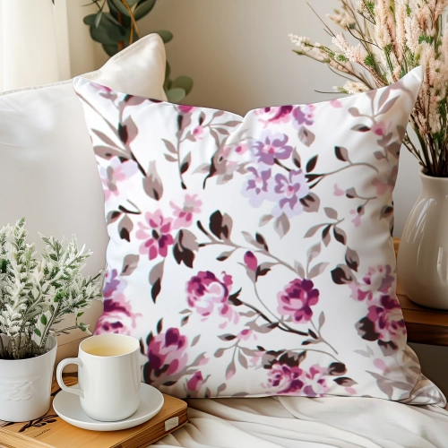 POSZEWKA DEKORACYJNA 45x45 JASIEK SATYNA BAWEŁNIANA NA PODUSZKĘ POŚCIELOWA