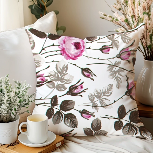 POSZEWKA DEKORACYJNA 45x45 JASIEK SATYNA BAWEŁNIANA NA PODUSZKĘ POŚCIELOWA