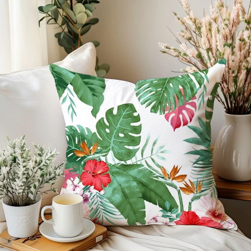 POSZEWKA DEKORACYJNA 40x40 JASIEK SATYNA BAWEŁNIANA NA PODUSZKĘ