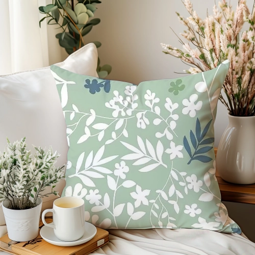 POSZEWKA DEKORACYJNA 45x45 JASIEK SATYNA BAWEŁNIANA NA PODUSZKĘ POŚCIELOWA