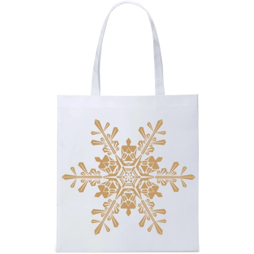 EKO TORBA ZAKUPY PREZENT ŚWIĄTECZNA ŚNIEŻYNKA