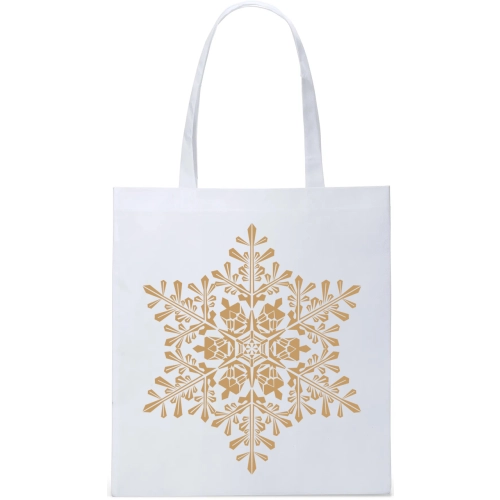 EKO TORBA ZAKUPY PREZENT ŚWIĄTECZNA ŚNIEŻYNKA