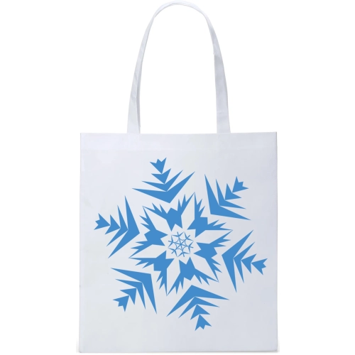 EKO TORBA ZAKUPY PREZENT ŚWIĄTECZNA ŚNIEŻYNKA