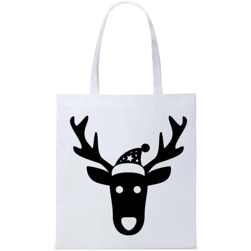 EKO TORBA ZAKUPY PREZENT ŚWIĄTECZNA RENIFER