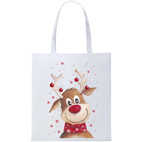 EKO TORBA ZAKUPY PREZENT ŚWIĄTECZNA RENIFER