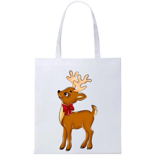 EKO TORBA ZAKUPY PREZENT ŚWIĄTECZNA RENIFER