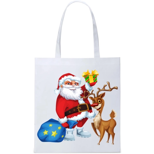 EKO TORBA ZAKUPY PREZENT ŚWIĄTECZNA MIKOŁAJ