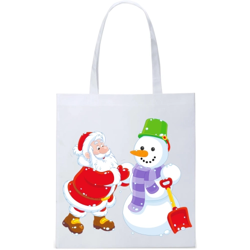 EKO TORBA ZAKUPY PREZENT ŚWIĄTECZNA MIKOŁAJ