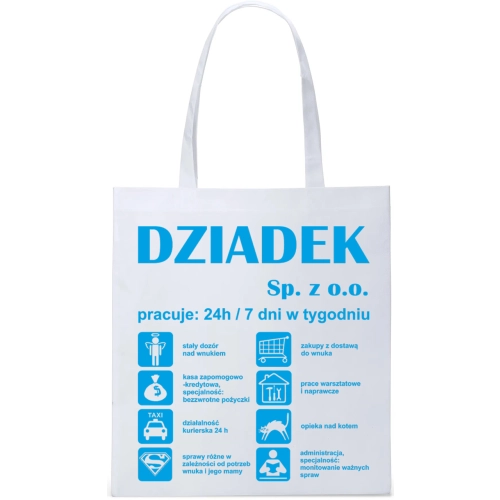 EKO TORBA ZAKUPY EKOLOGICZNA PREZENT DZIEŃ DZIADKA