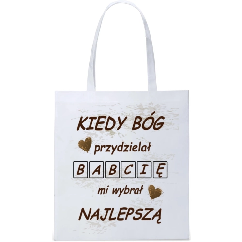 EKO TORBA ZAKUPY EKOLOGICZNA PREZENT DZIEŃ BABCI