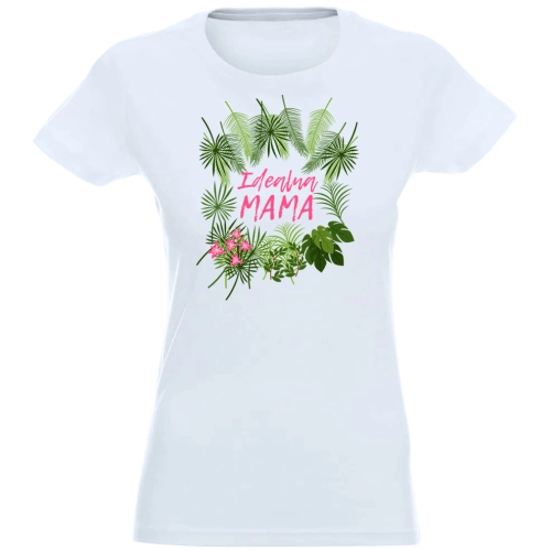T-SHIRT KOSZULKA DAMSKA NADRUK IDEALNA MAMA