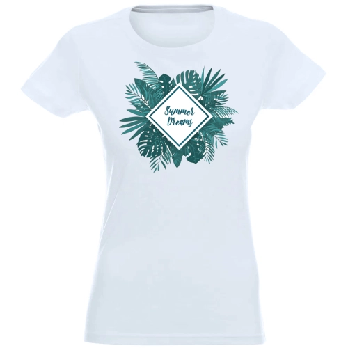 T-SHIRT KOSZULKA DAMSKA NADRUK SUMMER DREAMS