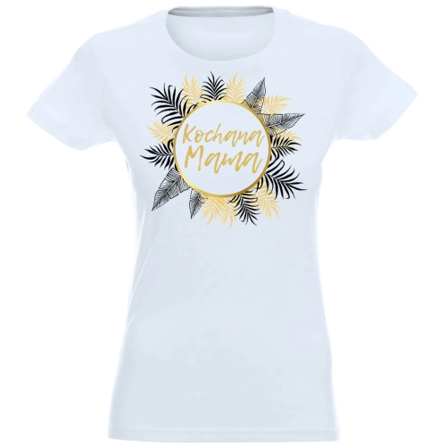 T-SHIRT KOSZULKA DAMSKA NADRUK KOCHANA MAMA