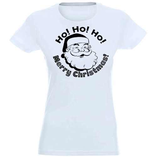 T-SHIRT KOSZULKA DAMSKA ŚWIĄTECZNA NADRUK -