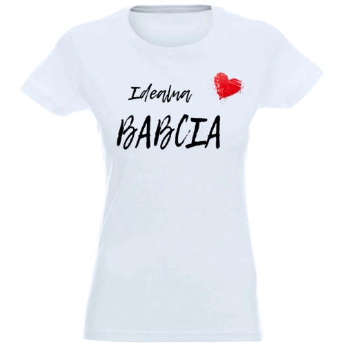 T-SHIRT KOSZULKA DAMSKA NADRUK DLA BABCI -