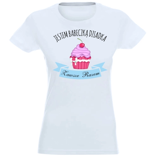 T-SHIRT KOSZULKA DAMSKA NADRUK DLA BABCI -