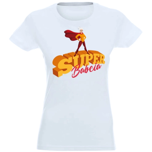 T-SHIRT KOSZULKA DAMSKA NADRUK DLA BABCI -