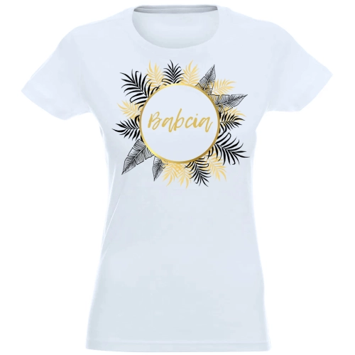 T-SHIRT KOSZULKA DAMSKA NADRUK DLA BABCI -