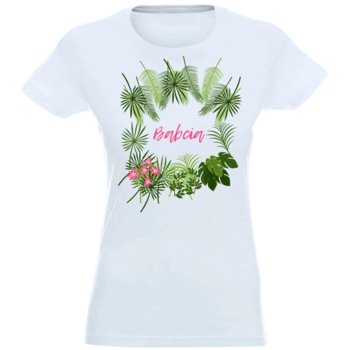 T-SHIRT KOSZULKA DAMSKA NADRUK DLA BABCI -