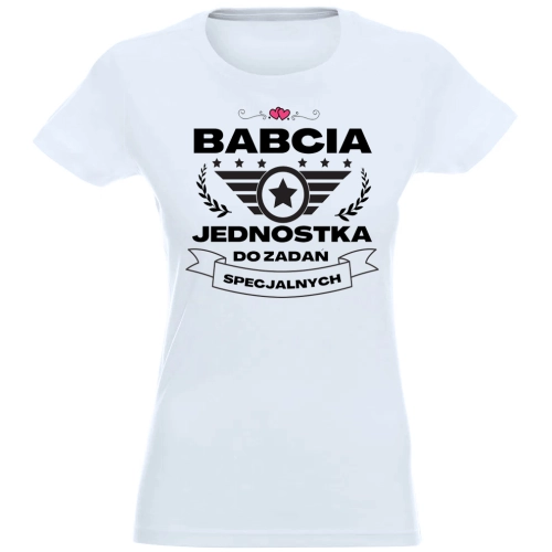 T-SHIRT KOSZULKA DAMSKA NADRUK DLA BABCI -