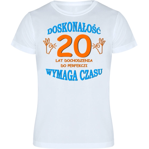 T-SHIRT KOSZULKA MĘSKA PREZENT URODZINY 20 -