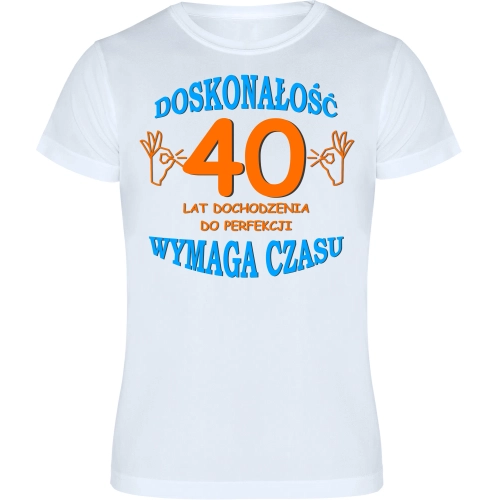 T-SHIRT KOSZULKA MĘSKA PREZENT URODZINY 40 -