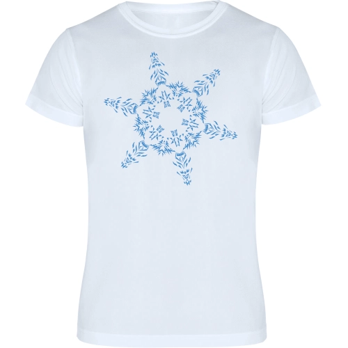 T-SHIRT KOSZULKA MĘSKA ŚWIĄTECZNA ŚNIEŻYNKA -