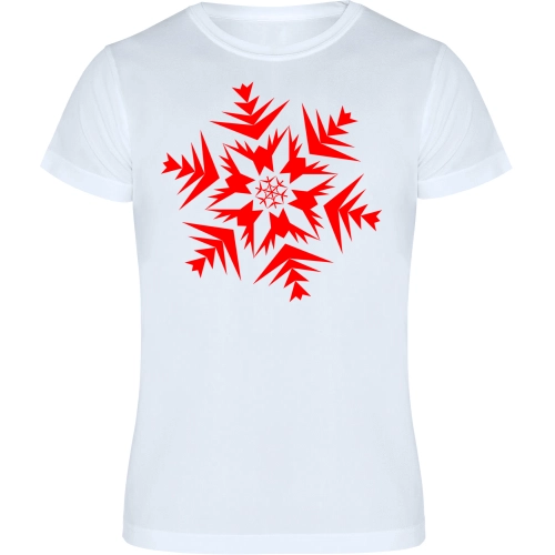 T-SHIRT KOSZULKA MĘSKA ŚWIĄTECZNA ŚNIEŻYNKA -