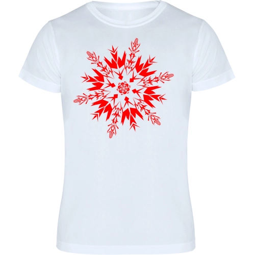 T-SHIRT KOSZULKA MĘSKA ŚWIĄTECZNA ŚNIEŻYNKA -