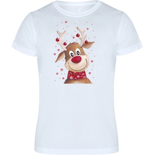 T-SHIRT KOSZULKA MĘSKA ŚWIĄTECZNA RENIFER -