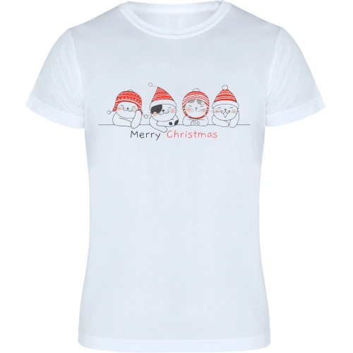 T-SHIRT KOSZULKA MĘSKA ŚWIĄTECZNA NADRUK  -