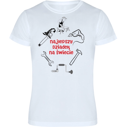 T-SHIRT KOSZULKA MĘSKA NADRUK DLA DZIADKA -