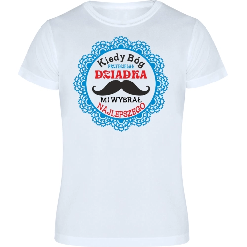 T-SHIRT KOSZULKA MĘSKA NADRUK DLA DZIADKA -