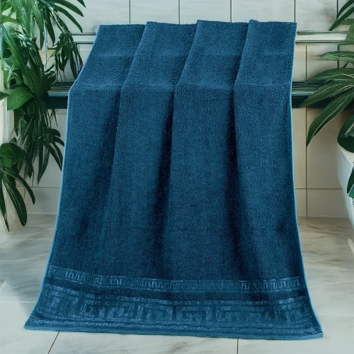 GRUBY RĘCZNIK KĄPIELOWY VENTO 70x140 cm PREMIUM Z BORDIURĄ CHŁONNY GRANAT