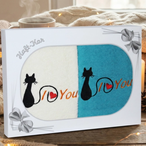 KOMPLET NA PREZENT ZESTAW DWÓCH RĘCZNIKÓW