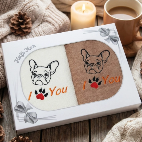 KOMPLET NA PREZENT ZESTAW DWÓCH RĘCZNIKÓW