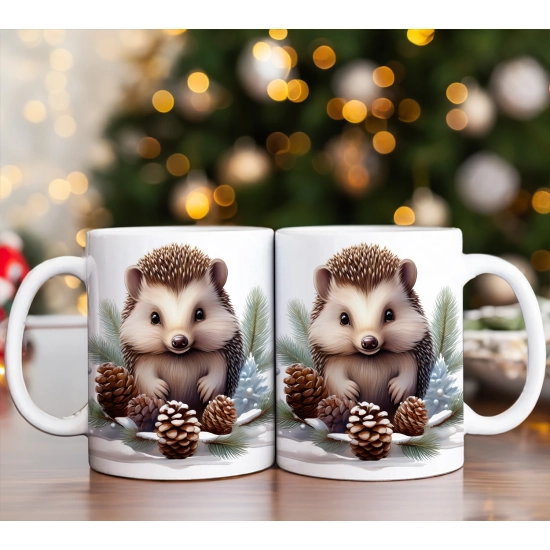 PREZENT ŚWIĄTECZNY ZESTAW KUBKÓW W SKRZYNCE KUBKI MIKOŁAJ RENIFER ŚWIĘTA