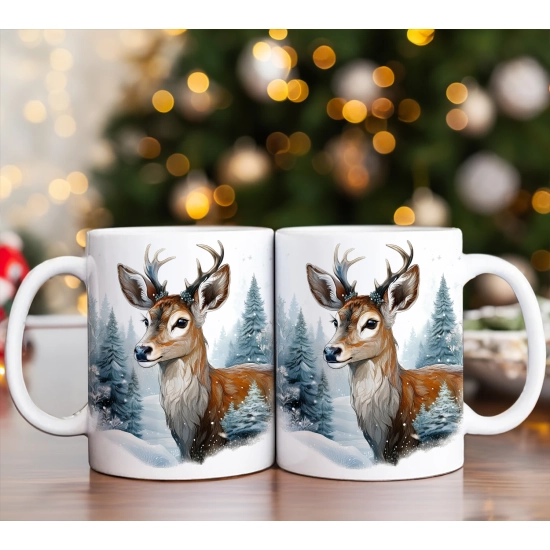 ZESTAW PREZENT ŚWIĄTECZNY KOMPLET KUBKI RĘCZNIKI W SKRZYNCE ŚWIĘTA MIKOŁAJ