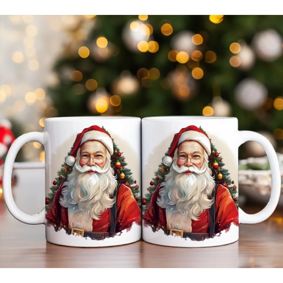 ZESTAW PREZENT ŚWIĄTECZNY KOMPLET KUBKI RĘCZNIKI W SKRZYNCE ŚWIĘTA MIKOŁAJ