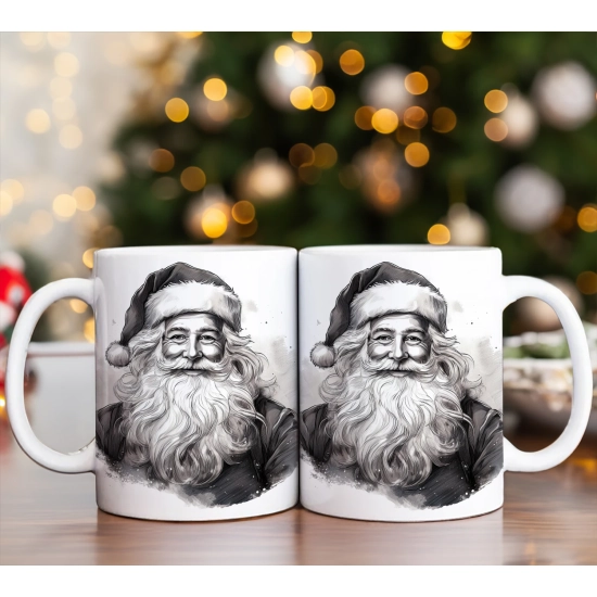 ŚWIĄTECZNY KOMPLET KUBKÓW 330ml NA PREZENT MIKOŁAJ ZESTAW ŚWIĘTA MIKOŁAJ