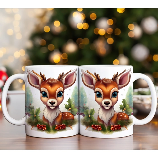 ŚWIĄTECZNY KOMPLET KUBKÓW 330ml NA PREZENT MIKOŁAJ ZESTAW ŚWIĘTA MIKOŁAJ