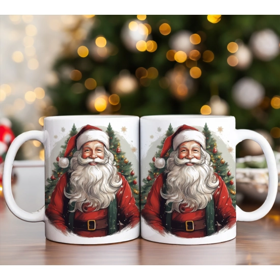 PREZENT ŚWIĄTECZNY ZESTAW KUBKÓW W SKRZYNCE KUBKI MIKOŁAJ RENIFER ŚWIĘTA