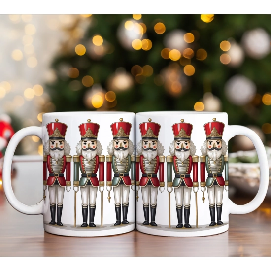 PREZENT ŚWIĄTECZNY ZESTAW KUBKÓW W SKRZYNCE KUBKI MIKOŁAJ RENIFER ŚWIĘTA